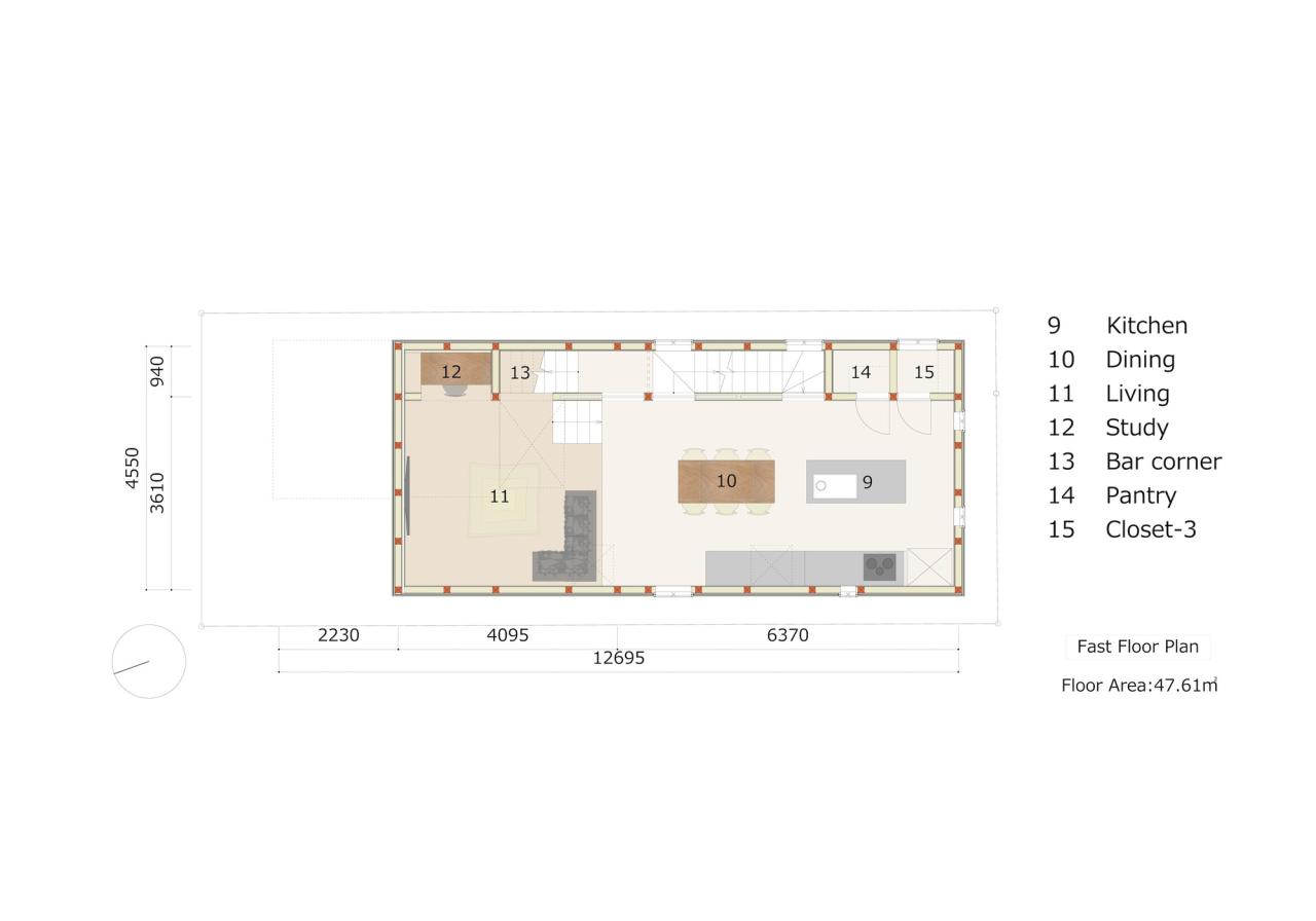 BIM建筑|错层悬挑结构，Shimouma住宅 / I.R.A.