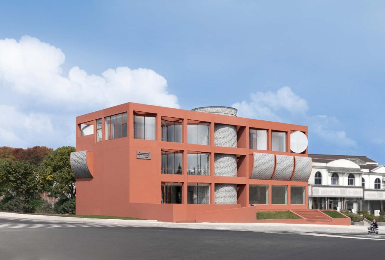 BIM建筑|「溧」 城市书房 / 大犬建筑设计