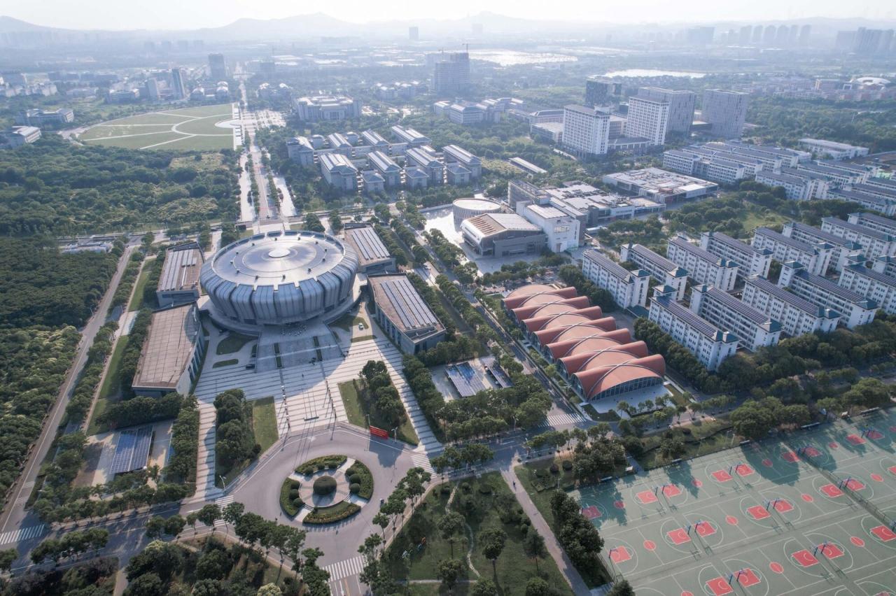 BIM建筑|东南大学游泳馆 / 周琦工作室