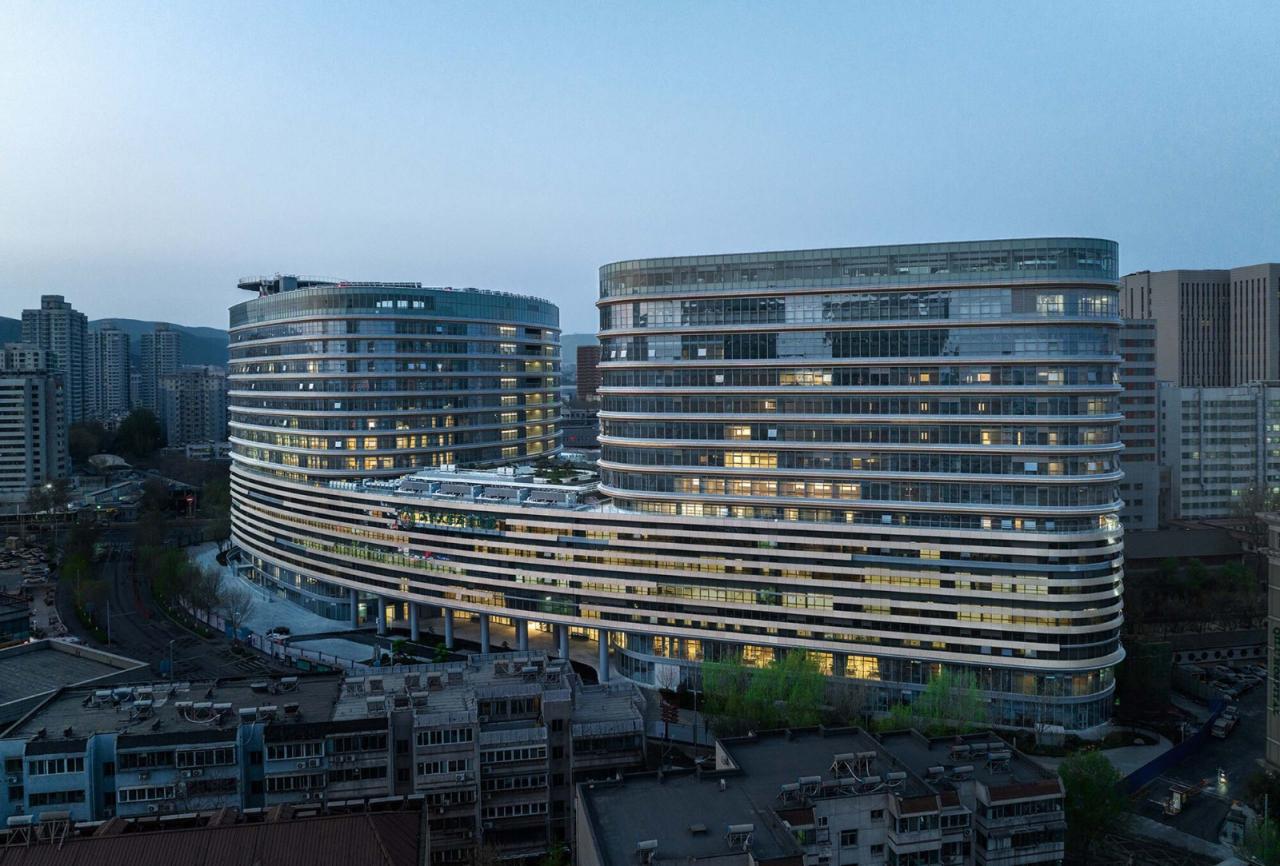 BIM建筑|山东大学齐鲁医院急诊综合楼 / 孟建民团队