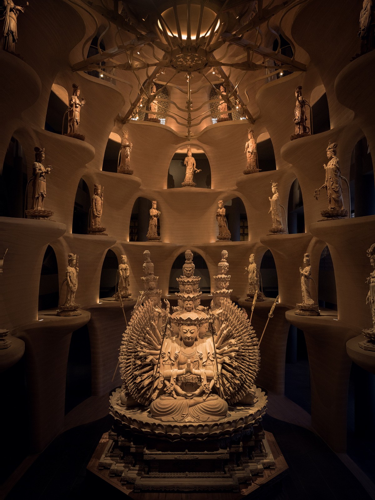 BIM建筑|祖山济心寺·木佛博物馆 /建筑营设计工作室