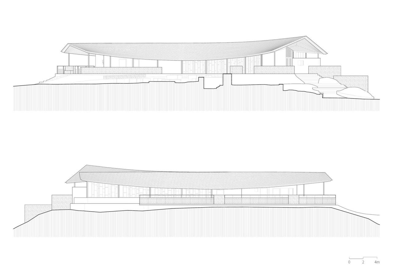 BIM建筑|咕咕来仪，大伾山悬崖驿站 / 繁星建筑工作室