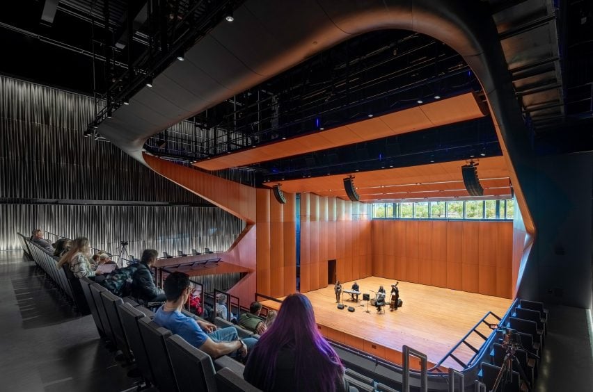 BIM建筑|DS+R设计校园表演艺术中心