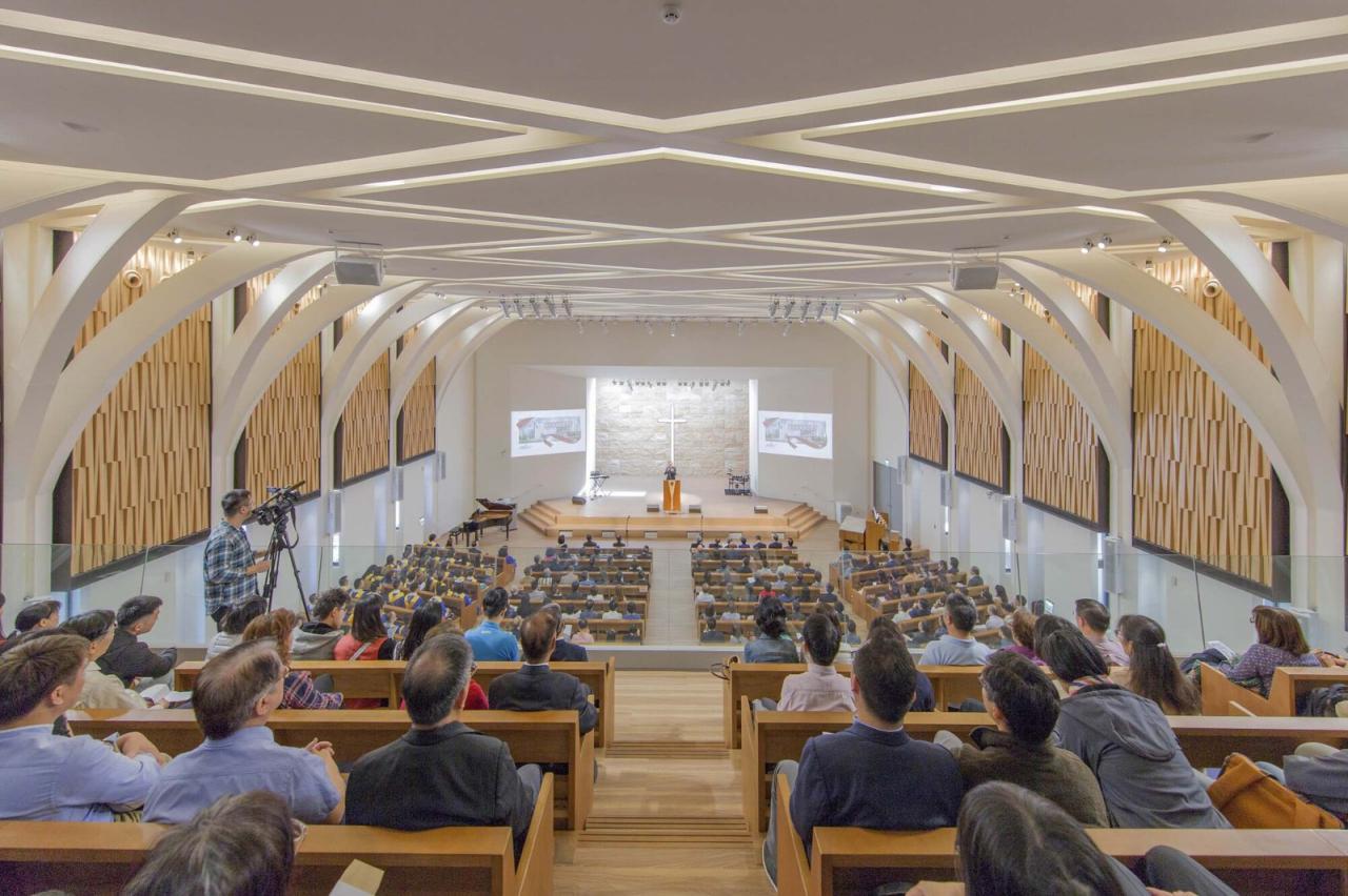 BIM建筑|中华福音神研究学院八德校区教堂 / 潘冀联合建筑师事务所