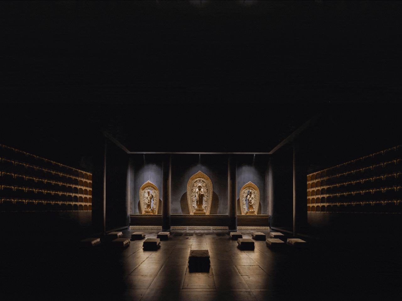 BIM建筑|祖山济心寺·木佛博物馆 /建筑营设计工作室