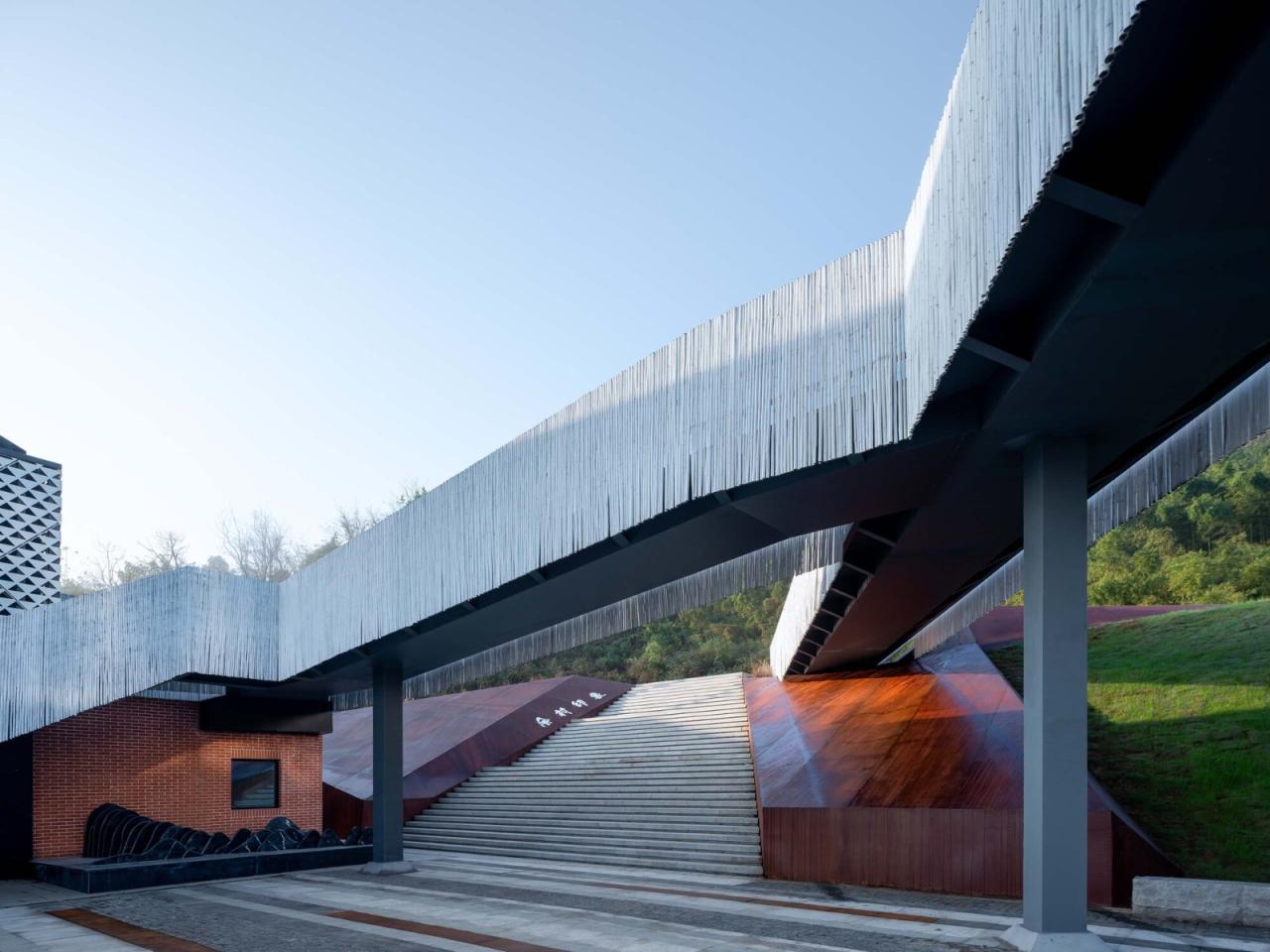 BIM建筑|余村印象青年图书馆 / 上海交通大学设计学院杜春宇团队