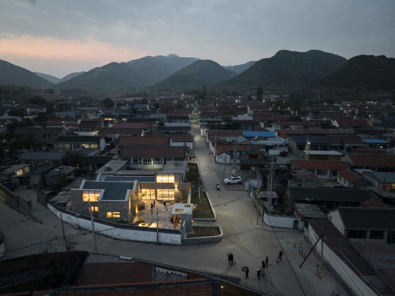 BIM建筑|折山院，西邵渠民宿接待中心 / MAT超级建筑事务所