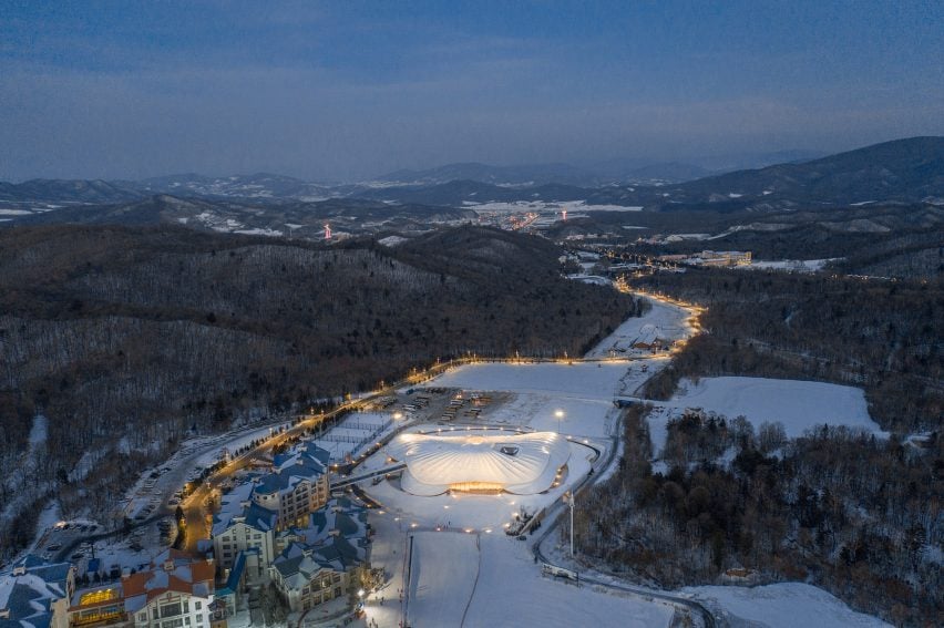 BIM建筑|“碧甫照明”设计亚布力会议中心灯光装置