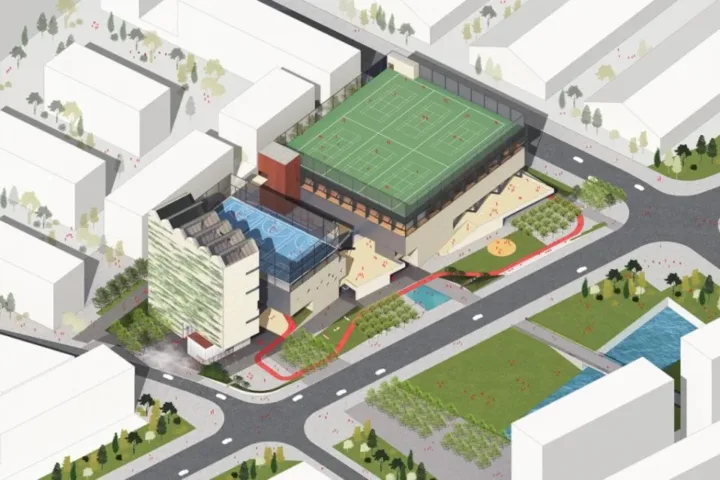 BIM建筑|社区源点：坪地街道综合文体中心方案 /也似建筑+广州市城市规划勘测设计研究院（GZPI）