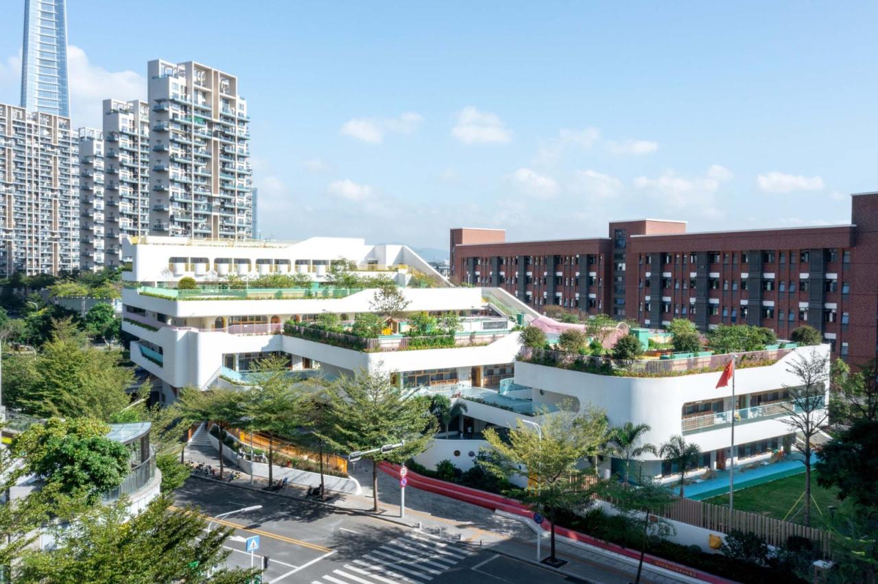 BIM建筑|深圳市南山区教育幼儿园深圳湾分部 / 深圳市天华建筑设计