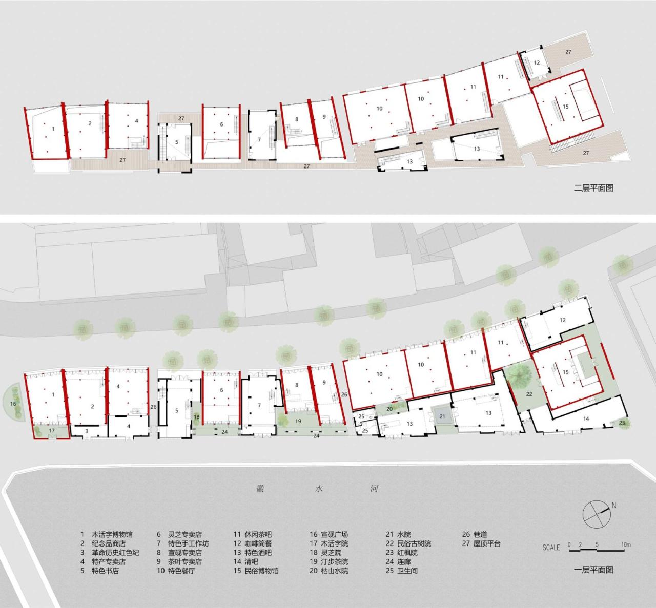 BIM建筑|旌德水街更新改造 / 未形建筑