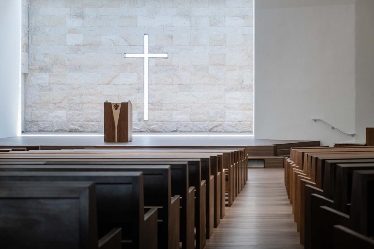 BIM建筑|中华福音神研究学院八德校区教堂 / 潘冀联合建筑师事务所