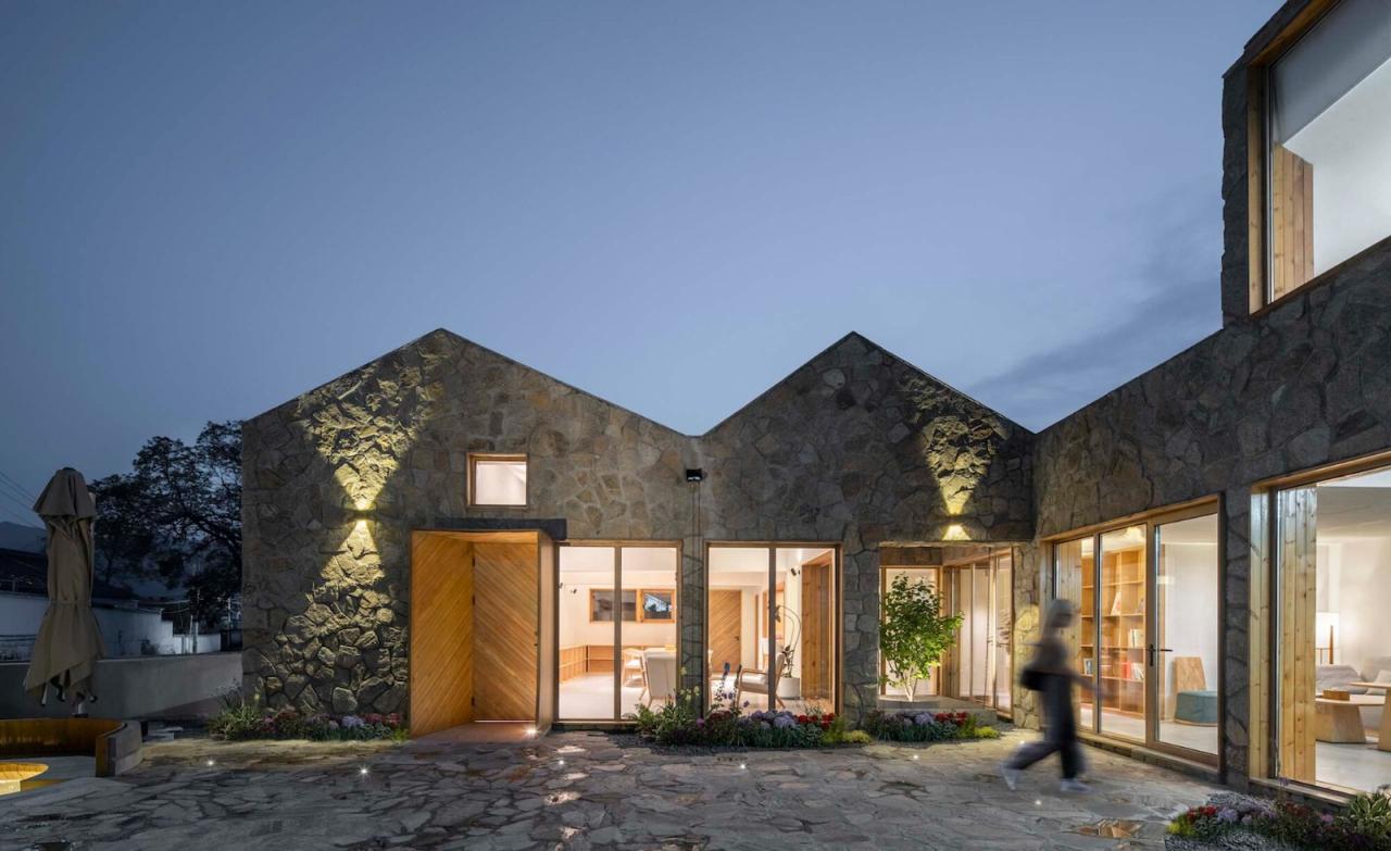 BIM建筑|折山院，西邵渠民宿接待中心 / MAT超级建筑事务所