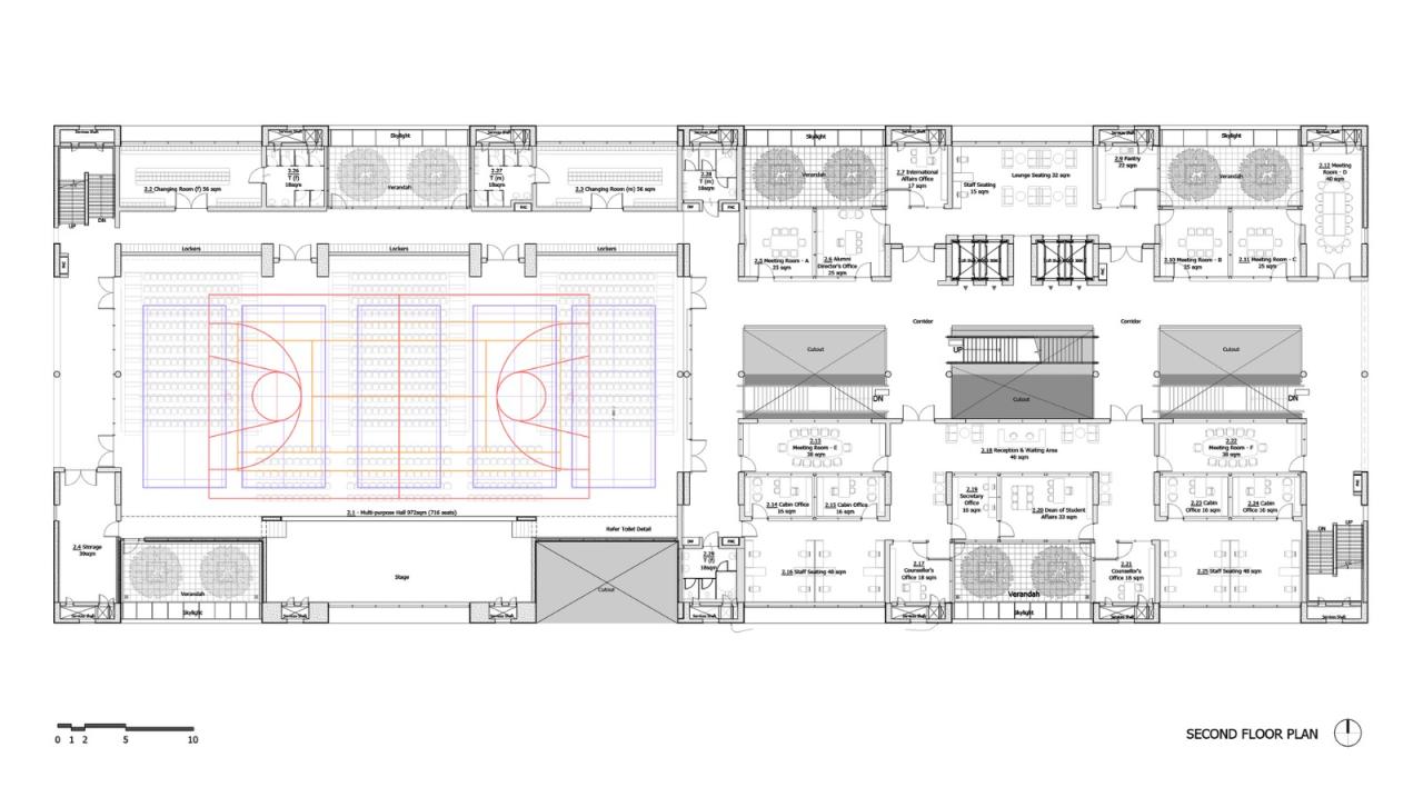 BIM建筑|艾哈迈达巴德大学中心 / Stephane Paumier Architects