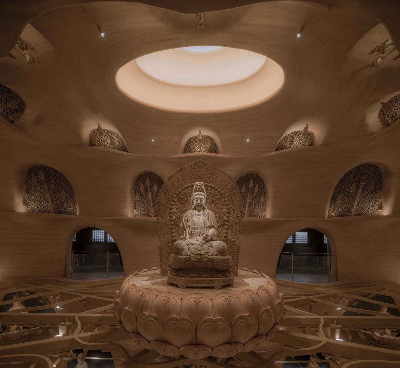 BIM建筑|祖山济心寺·木佛博物馆 /建筑营设计工作室