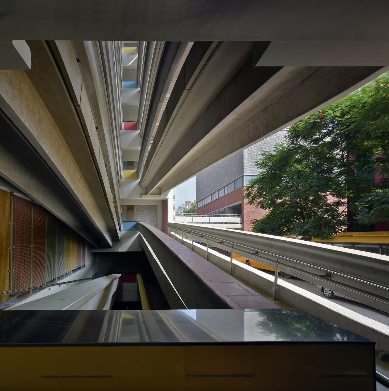 BIM建筑|Shiv Nadar 学校 / Stephane Paumier Architects