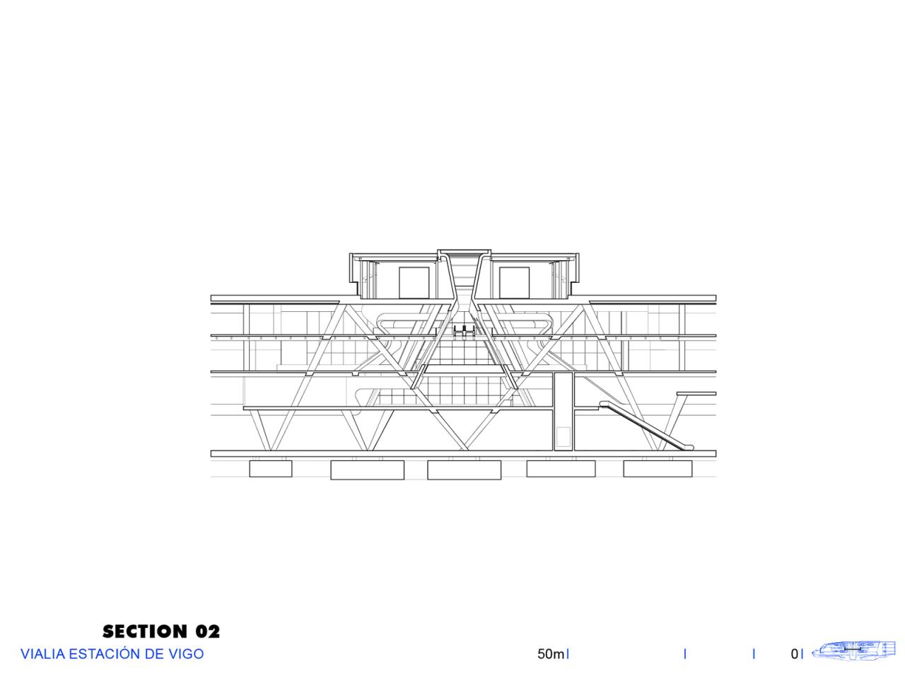 BIM建筑|混合用途的交通综合体 西班牙维亚利亚比戈综合交通枢纽站 / 墨菲西斯建筑事务所