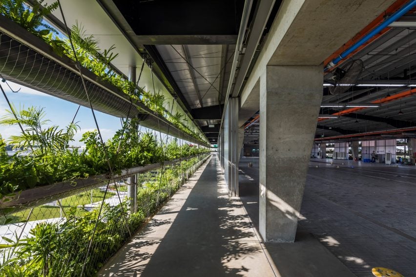 BIM建筑|罗利马切尼工作室设计植物覆盖的越南工厂