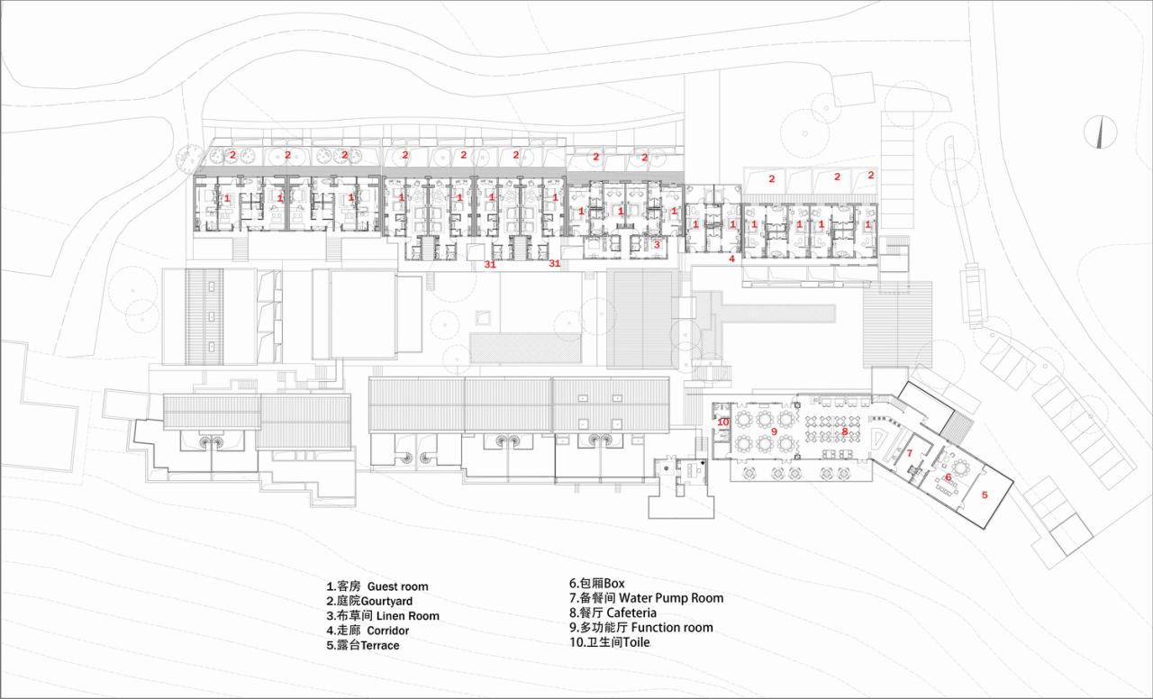 BIM建筑|瀑布下的诗意栖居:尧珈•瀑布村 /上海尧舜建筑设计有限公司