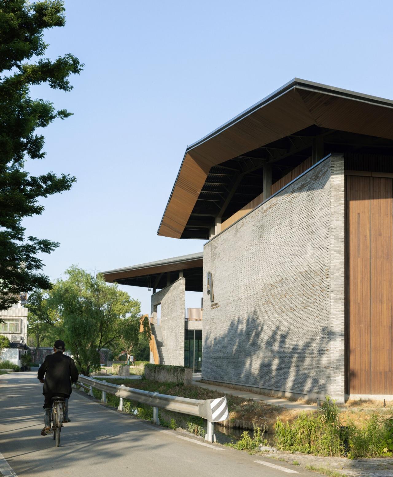 BIM建筑|台州路廊驿站 / 园舍建筑景观