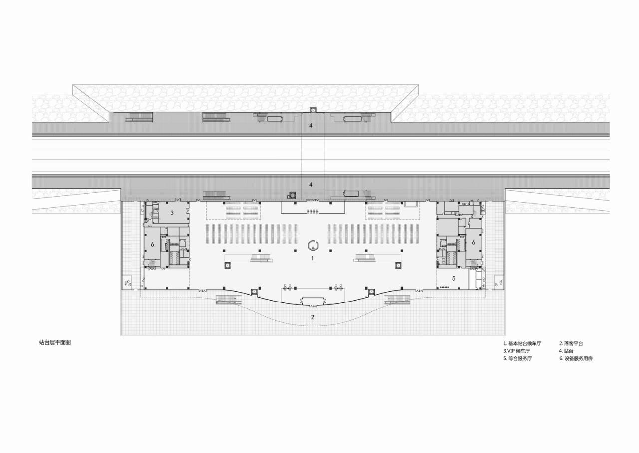 BIM建筑|新建沪渝蓉高铁武宜段——汉川东站 / 中南建筑设计院股份有限公司