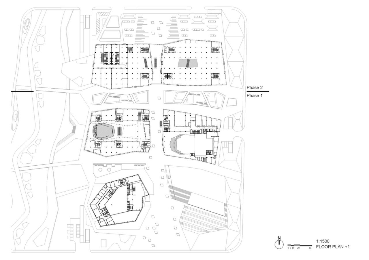 BIM建筑|山东省会文化艺术中心三馆 / 法国AS建筑工作室