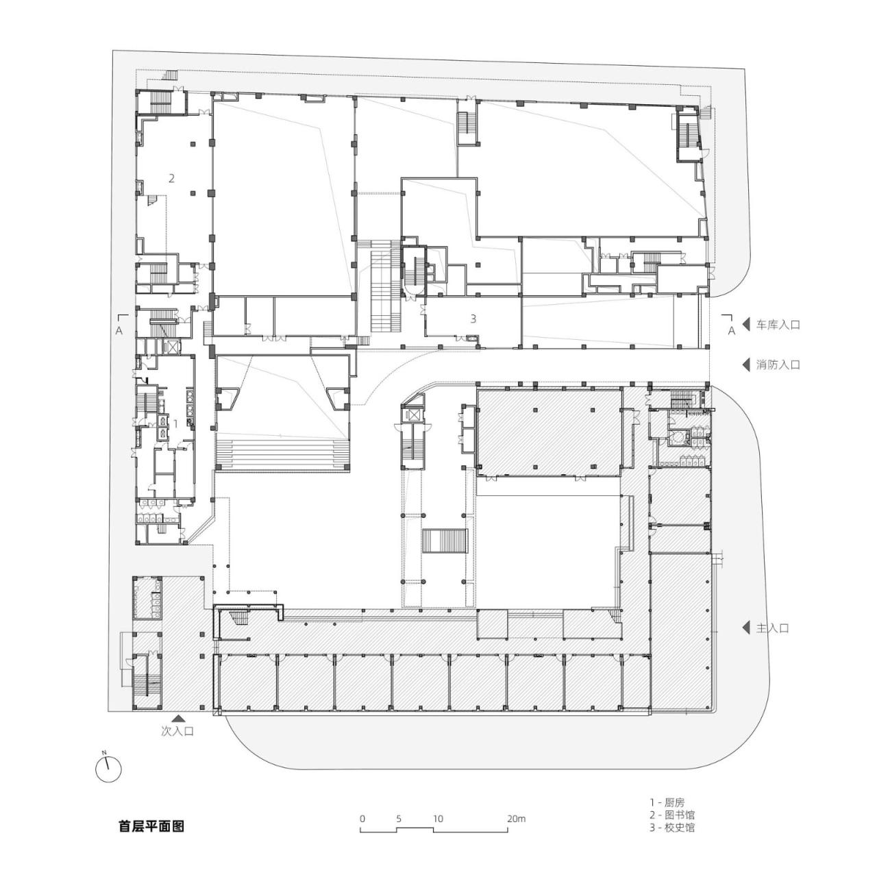 BIM建筑|学习层台—深圳福强小学 / 众建筑