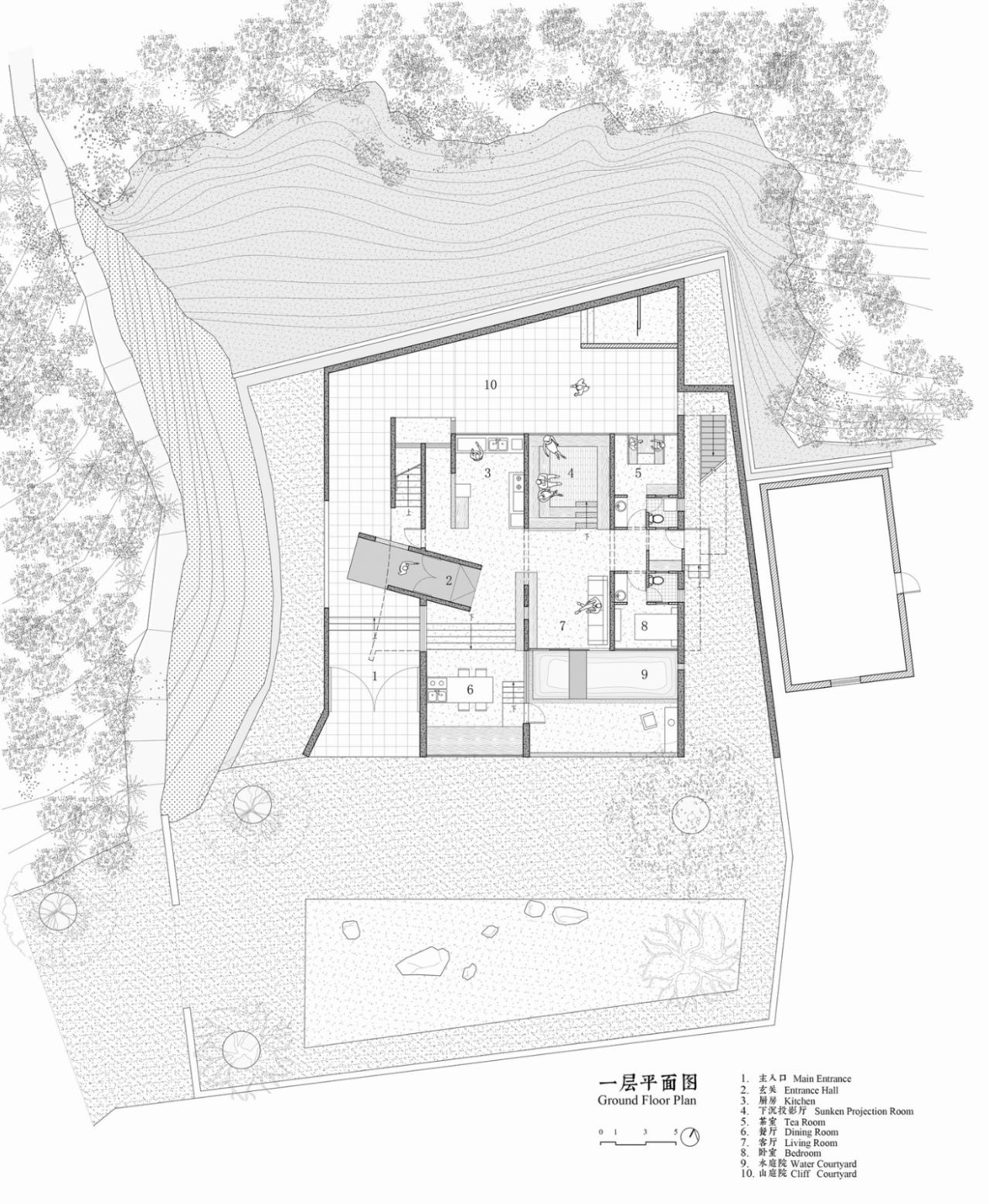 BIM建筑|崖之家 / 郦文曦建筑事务所