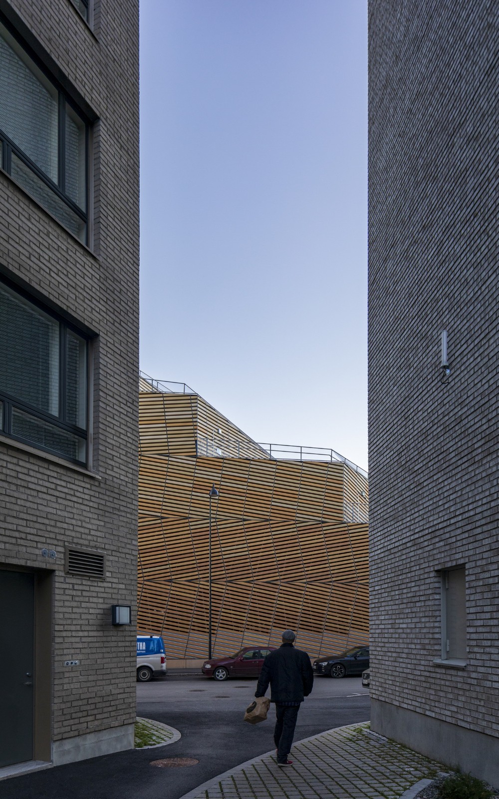 BIM建筑|梯田停车场 Saukonlaituri / ALA Architects