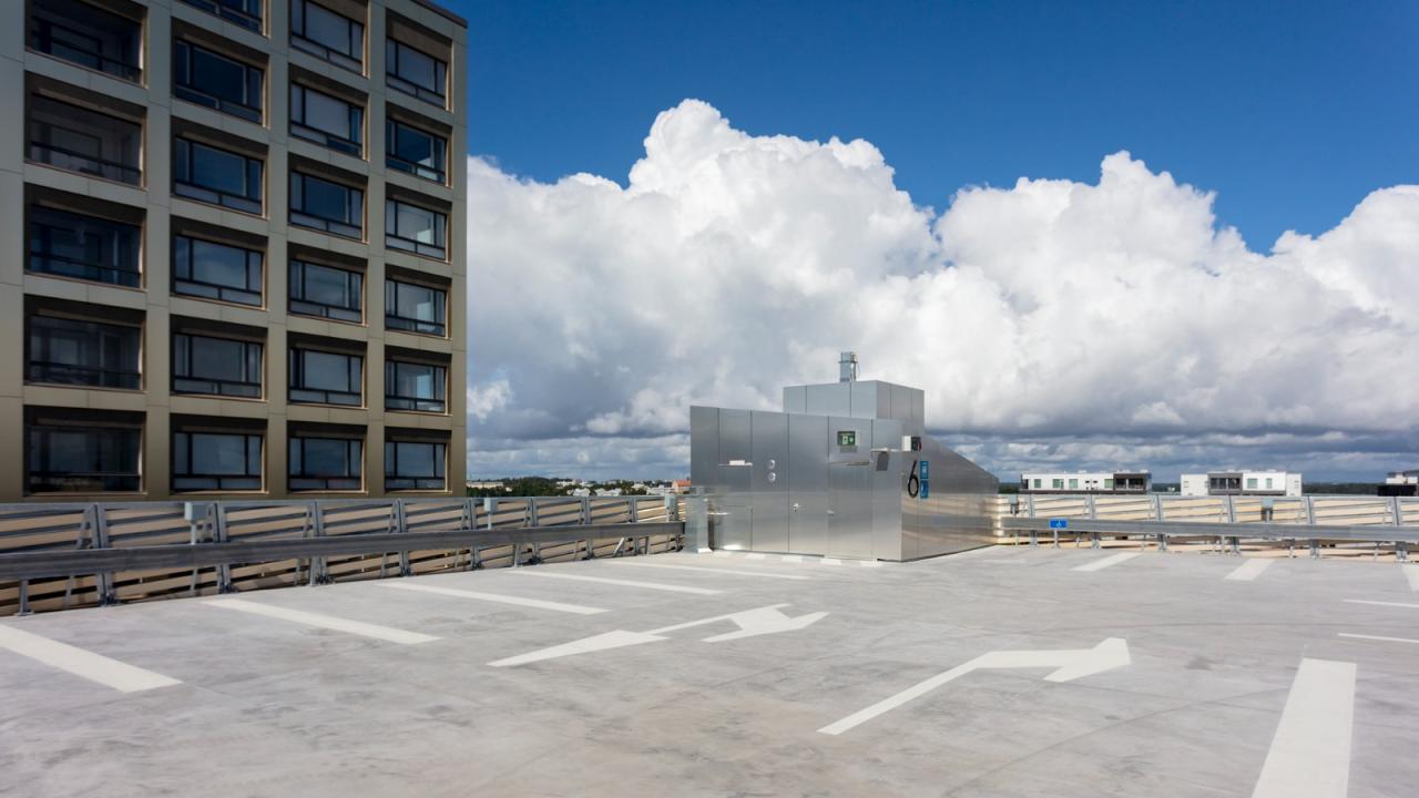 BIM建筑|梯田停车场 Saukonlaituri / ALA Architects