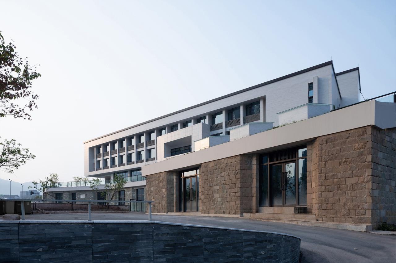 BIM建筑|磁器口服务中心 / 重庆悦集建筑设计