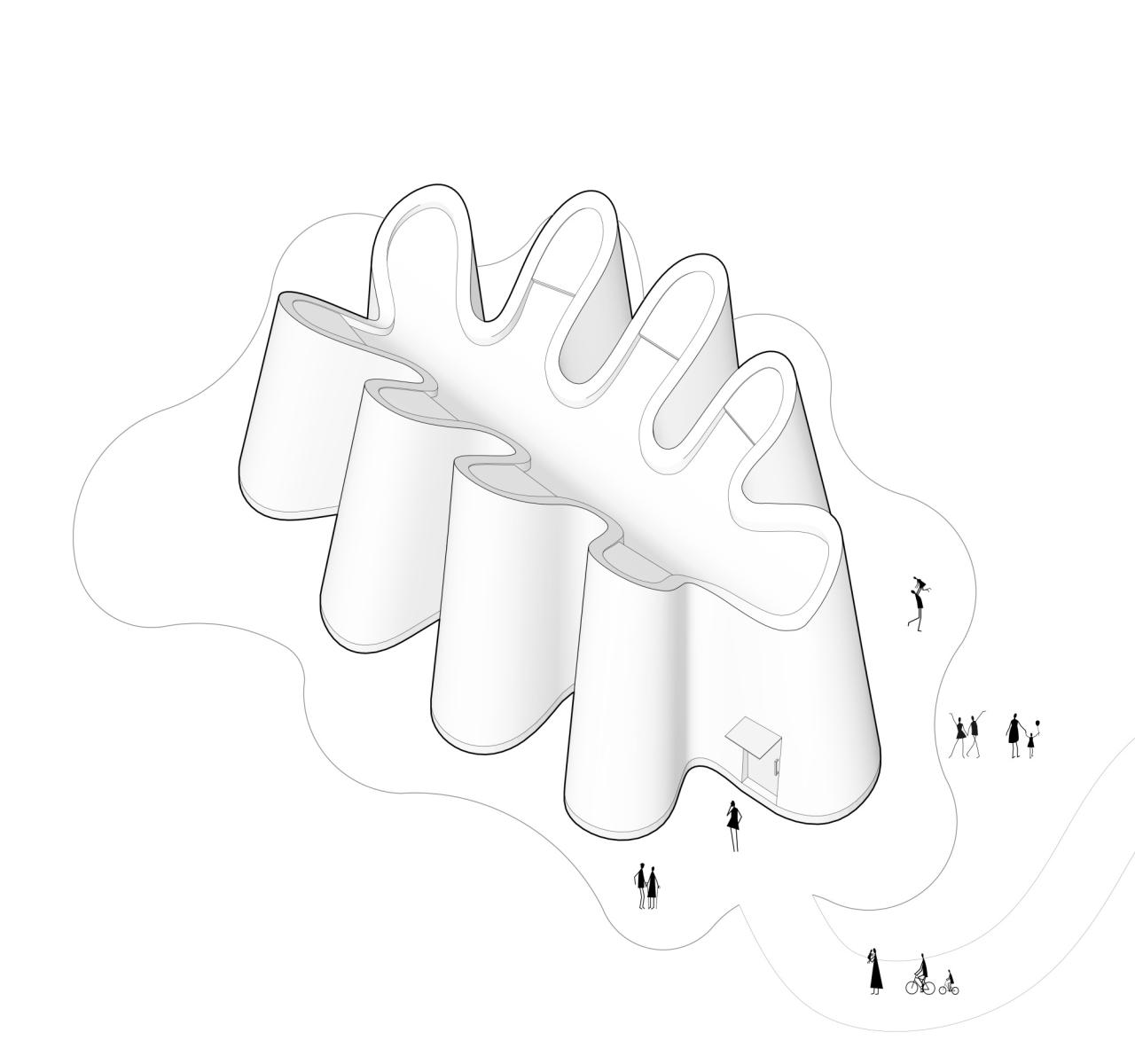 BIM建筑|天光洗手堂 / 众建筑