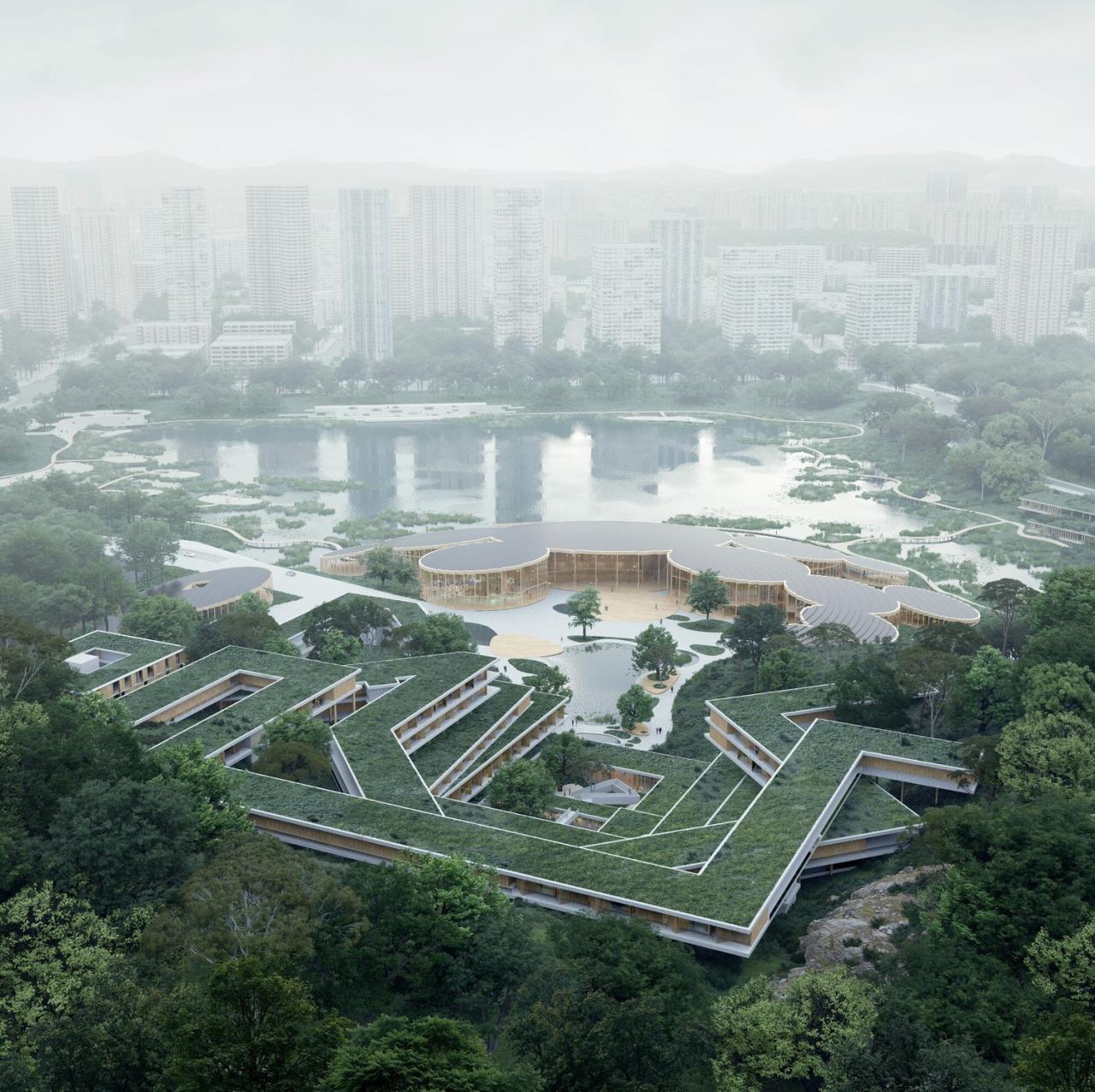 BIM建筑|​深圳光明科学家谷 / 孟建民团队+Mecanoo+Lola Landscape