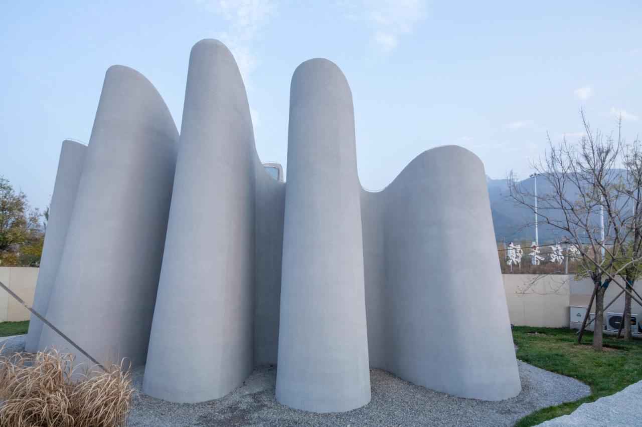 BIM建筑|天光洗手堂 / 众建筑