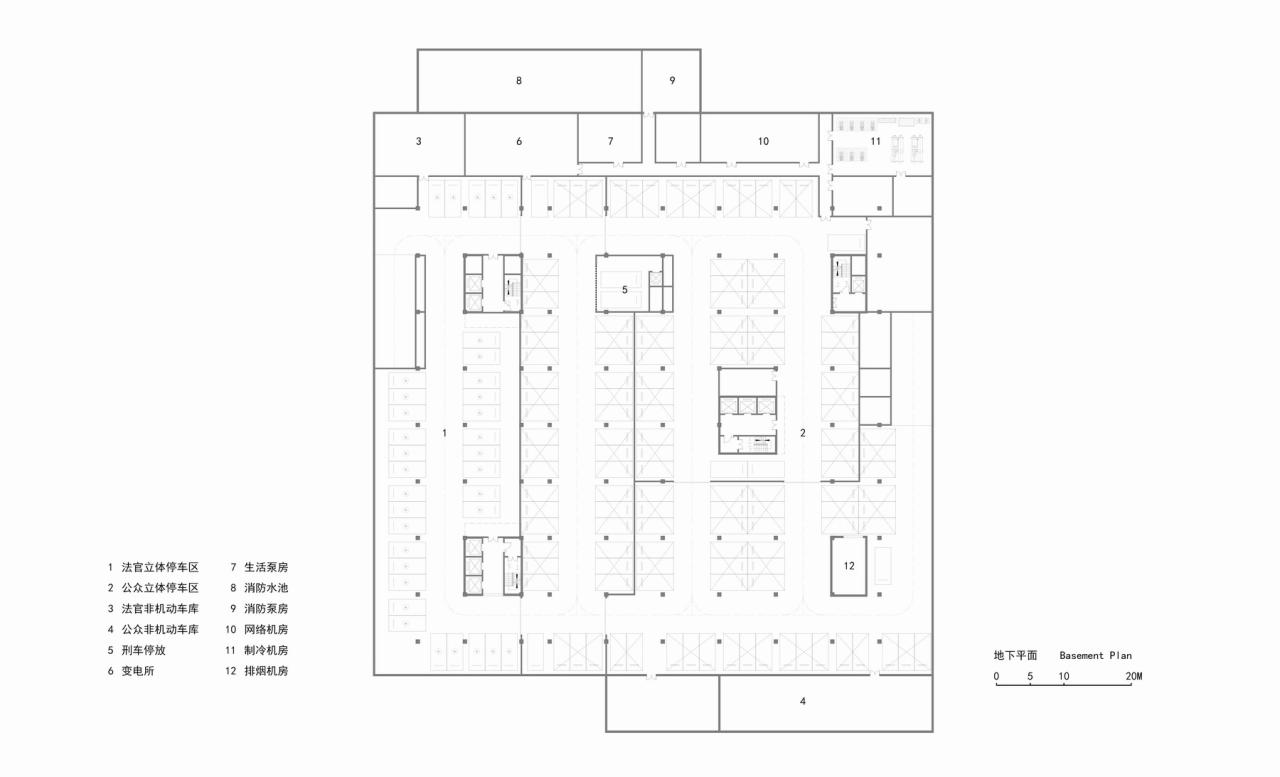 BIM建筑|凝固的正义•常州市中级人民法院扩建 / 简和建筑