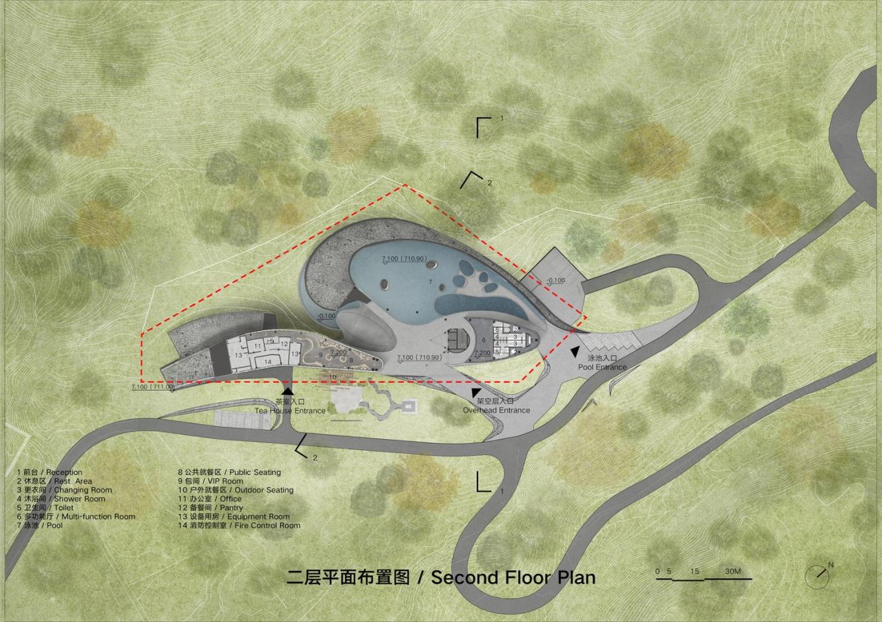 BIM建筑|龙泉山镜高空平台 / BUZZ建筑事务所