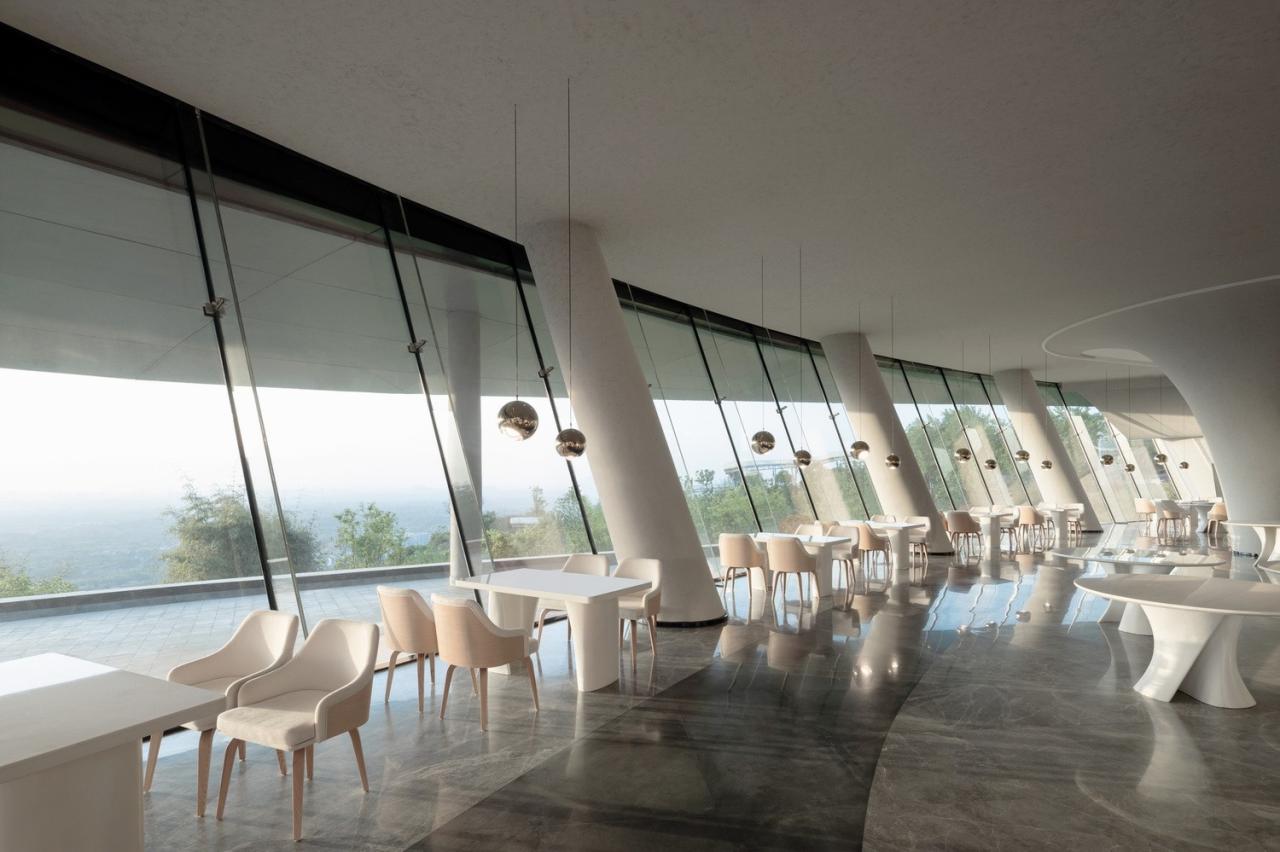 BIM建筑|龙泉山镜高空平台 / BUZZ建筑事务所