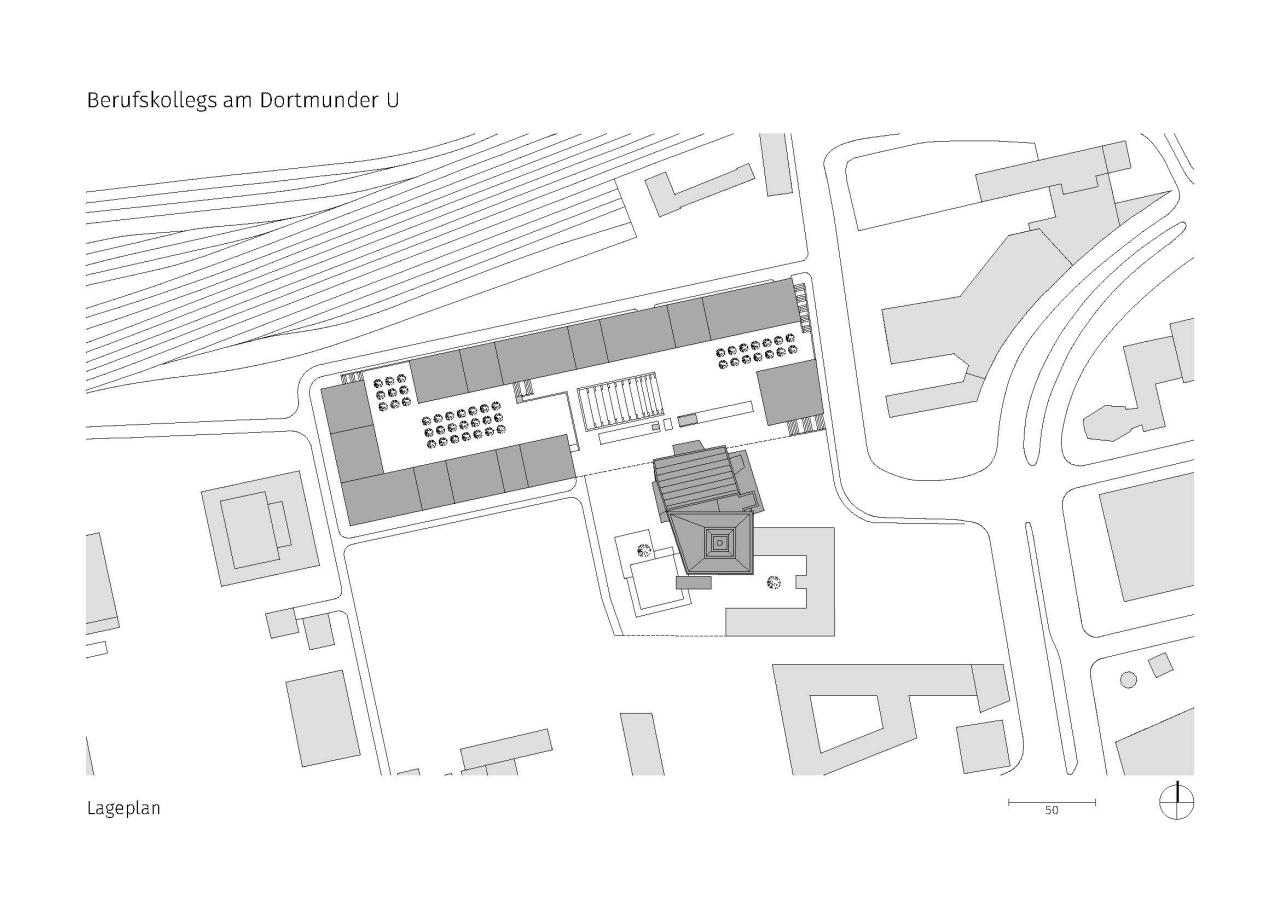 BIM建筑|德国多特蒙德U艺术创意中心及职业教育学园 / Gerber Architekten