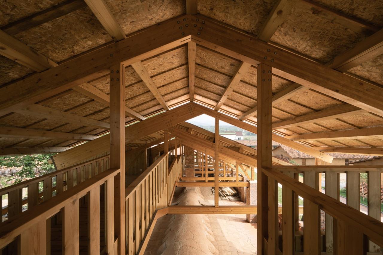 BIM建筑|安徽潜山痘姆龙窑及非遗客厅 / 灰空间建筑事务所