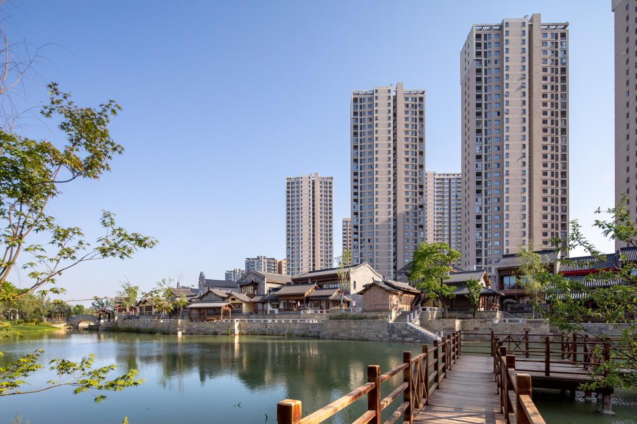 BIM建筑|古韵与新生，空间与群像：阜阳罍街 / 柏涛建筑