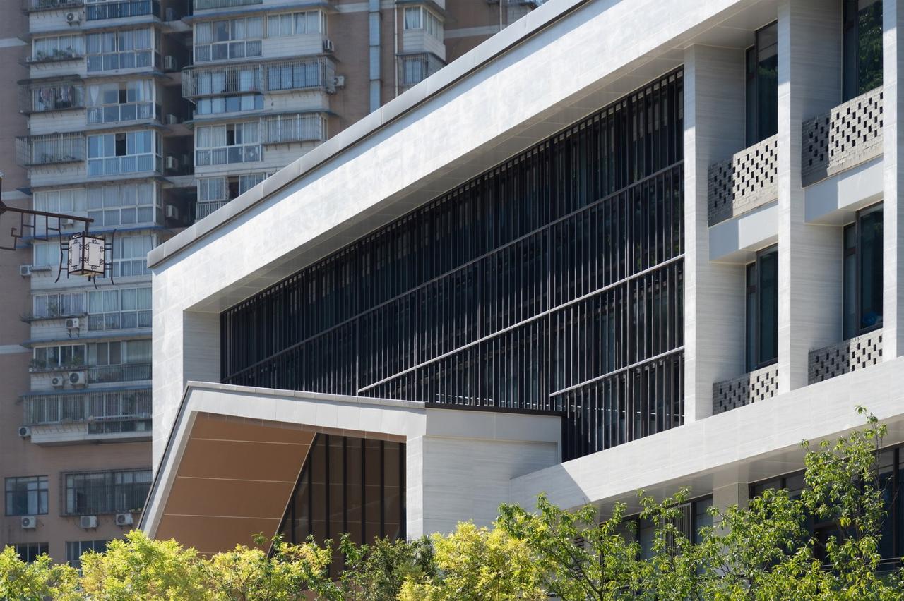 BIM建筑|磁器口服务中心 / 重庆悦集建筑设计