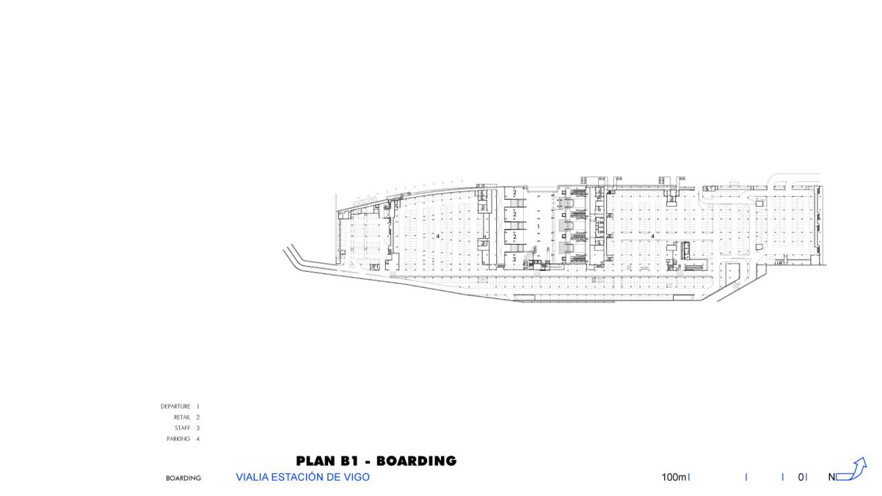BIM建筑|混合用途的交通综合体 西班牙维亚利亚比戈综合交通枢纽站 / 墨菲西斯建筑事务所