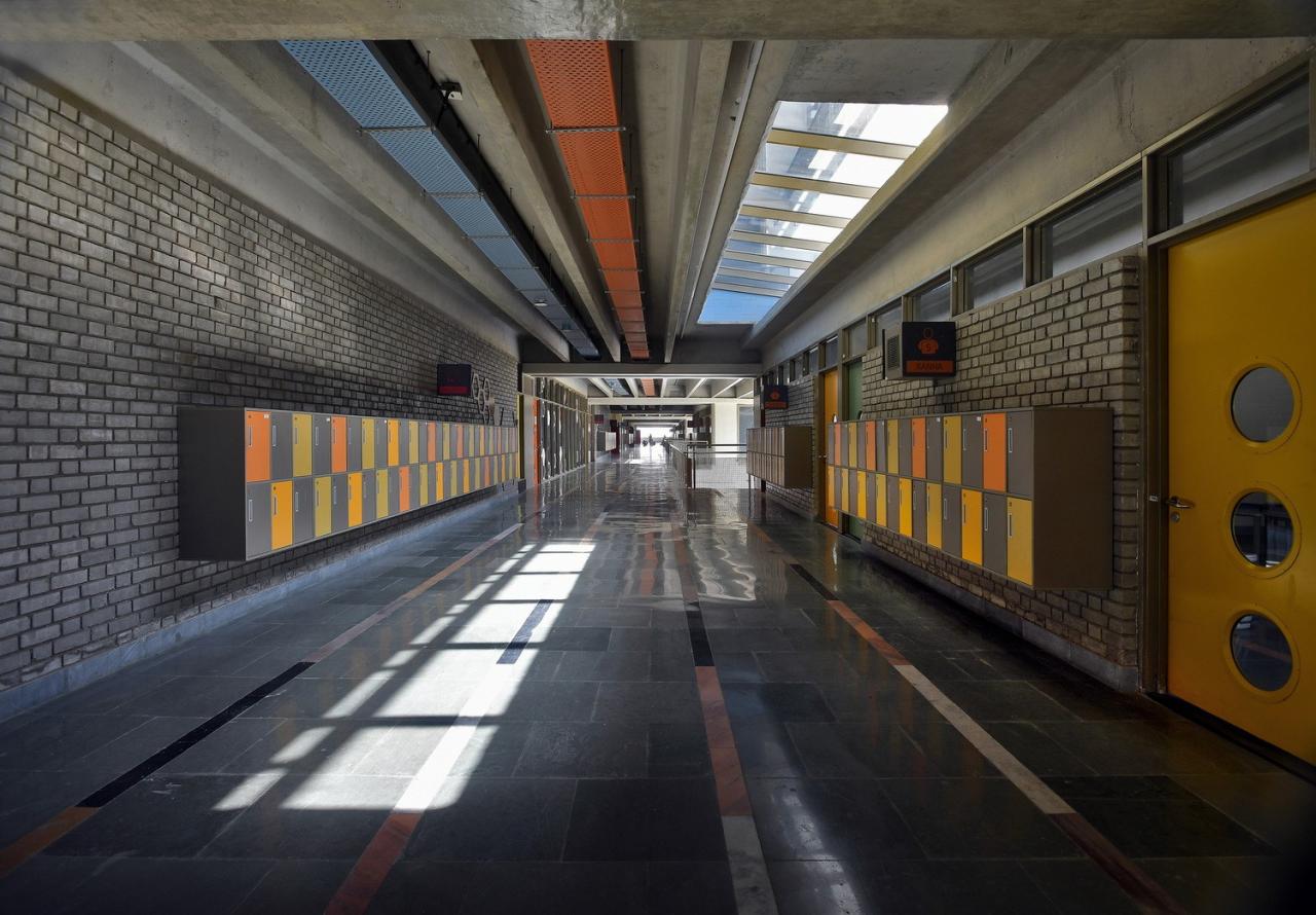 BIM建筑|Shiv Nadar 学校 / Stephane Paumier Architects