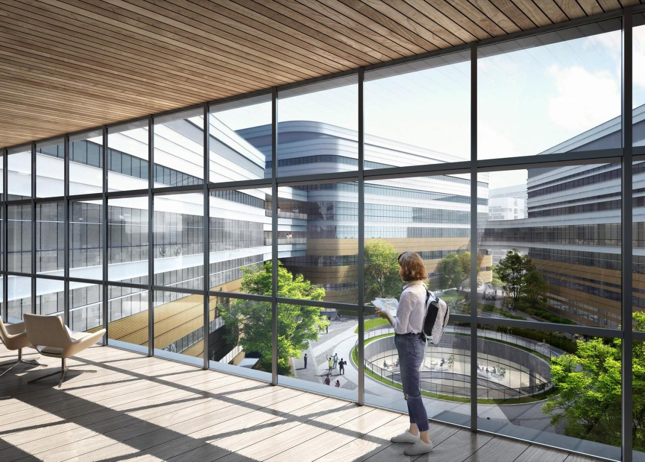 BIM建筑|以山水动脉形塑医校综合体：南方科技大学医学院及 南方科技大学附属医院 / 盖博建筑设计事务所