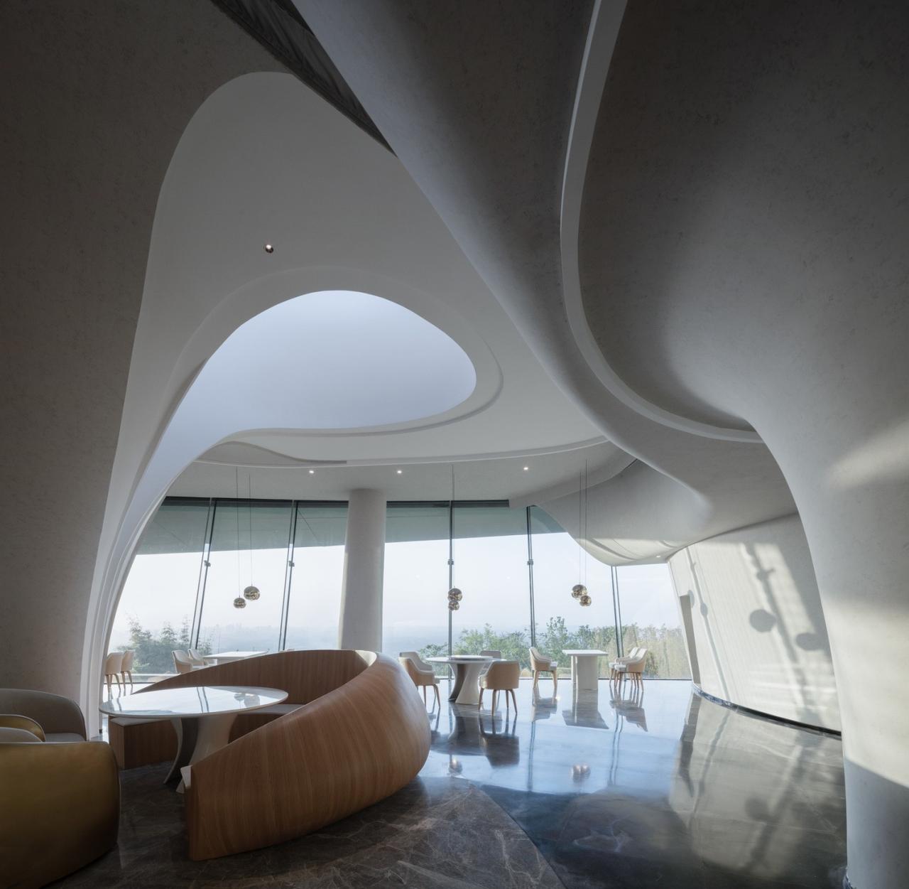 BIM建筑|龙泉山镜高空平台 / BUZZ建筑事务所