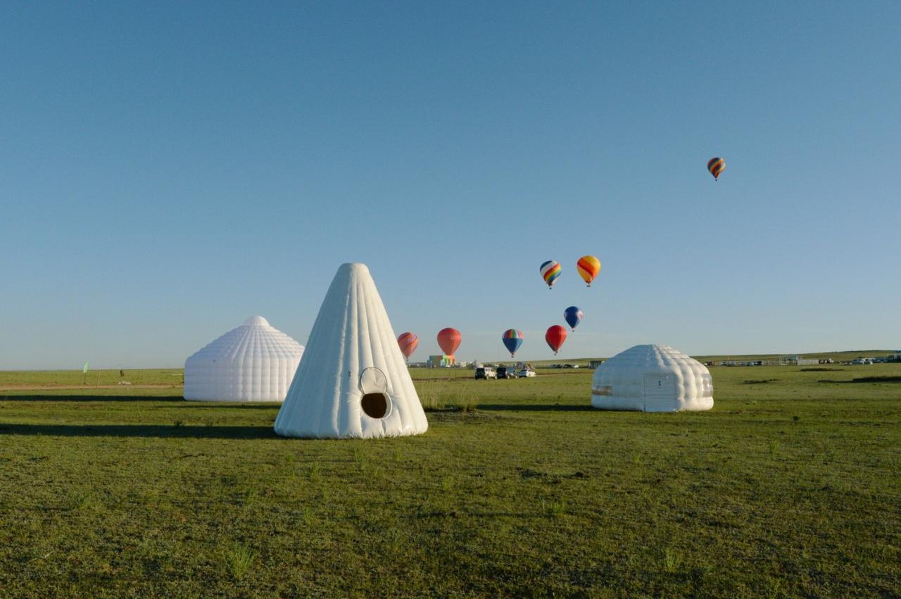 BIM建筑|充气蒙古包 Air Ger / 阁尔工作室