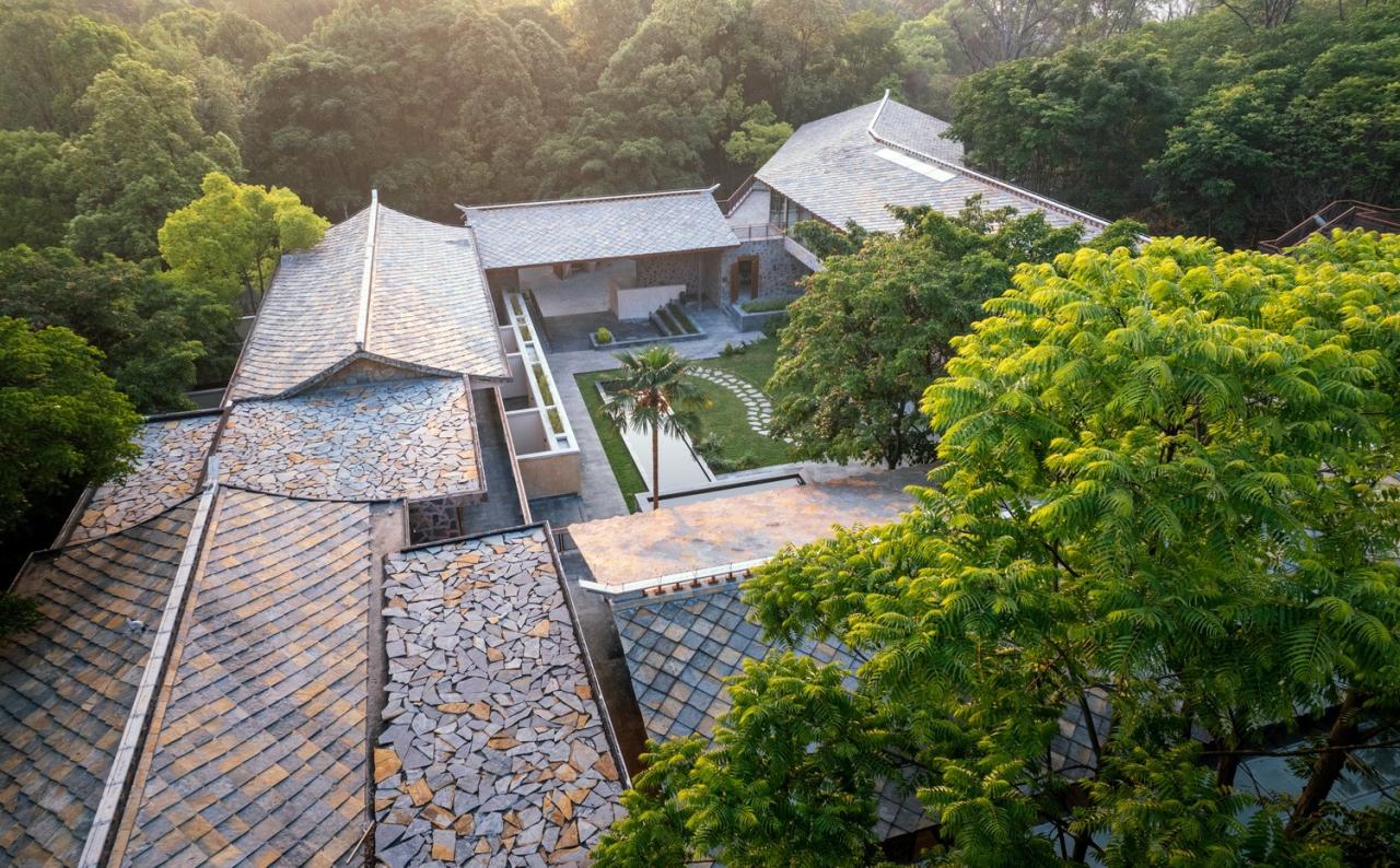 BIM建筑|瀑布下的诗意栖居:尧珈•瀑布村 /上海尧舜建筑设计有限公司