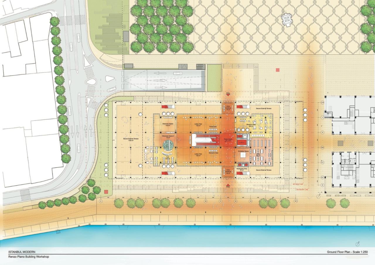 BIM建筑|伊斯坦布尔现代博物馆 / 伦佐皮亚诺建筑工作室 + 奥雅纳