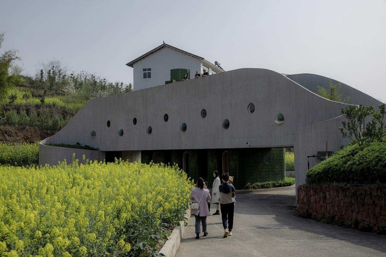 BIM建筑|桥厕 / 锋茂建筑