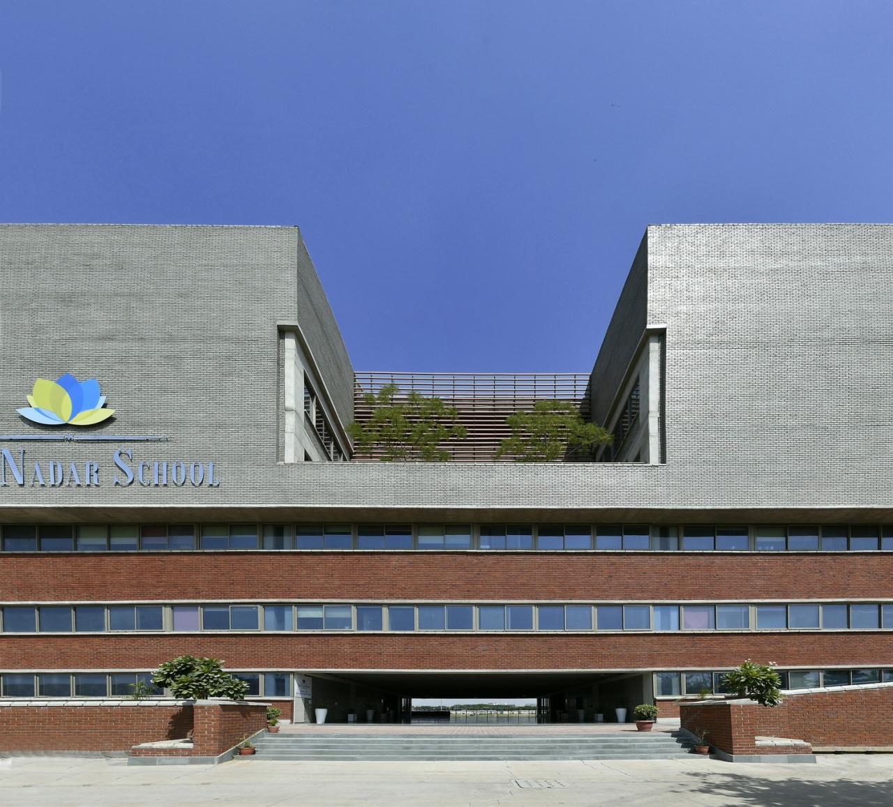 BIM建筑|Shiv Nadar 学校 / Stephane Paumier Architects